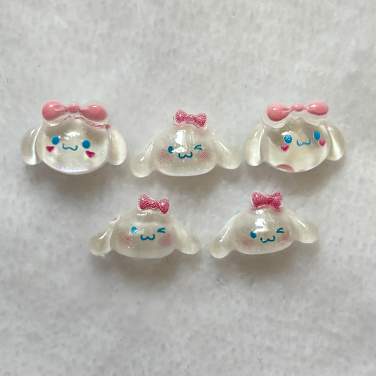 Cute Sanrio Charms-White/Clear